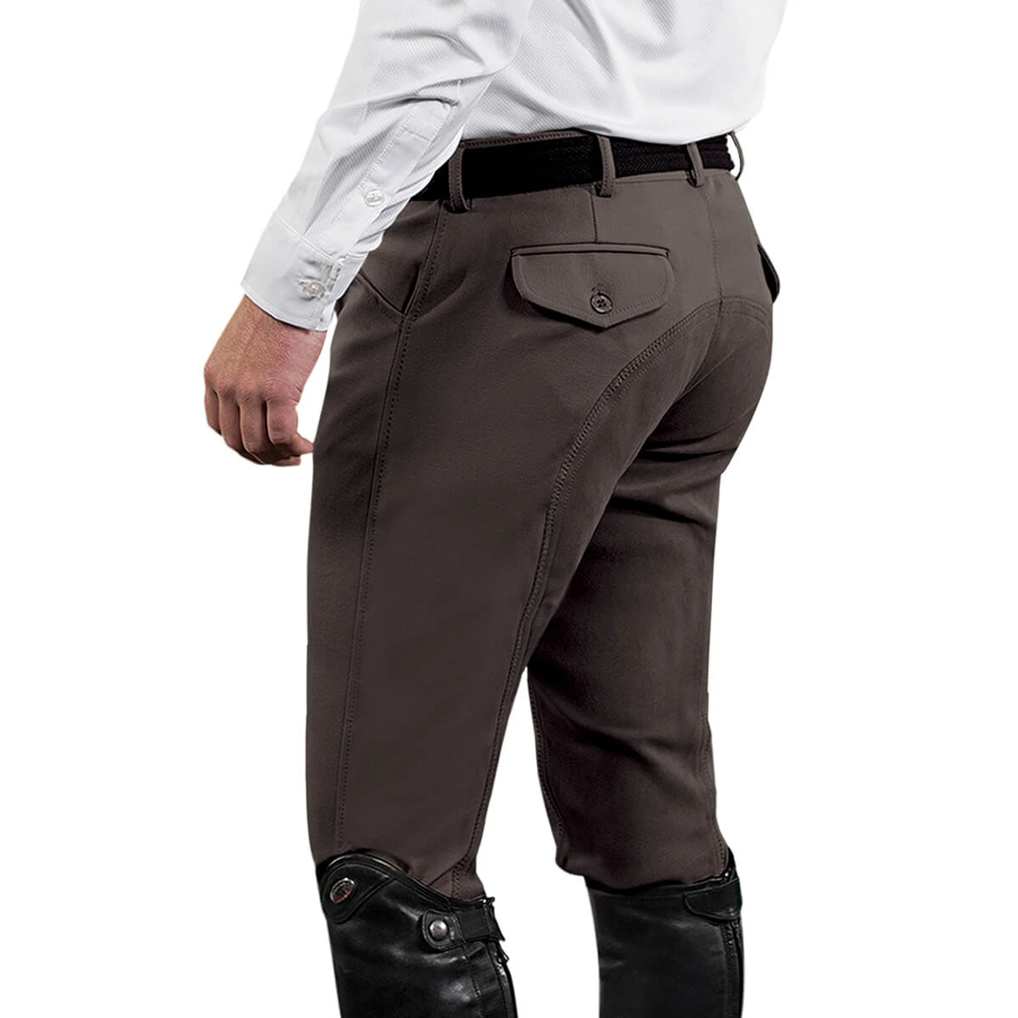 Ovation® Men's EuroWeave™ DX® Full Seat Breeches - Image 2