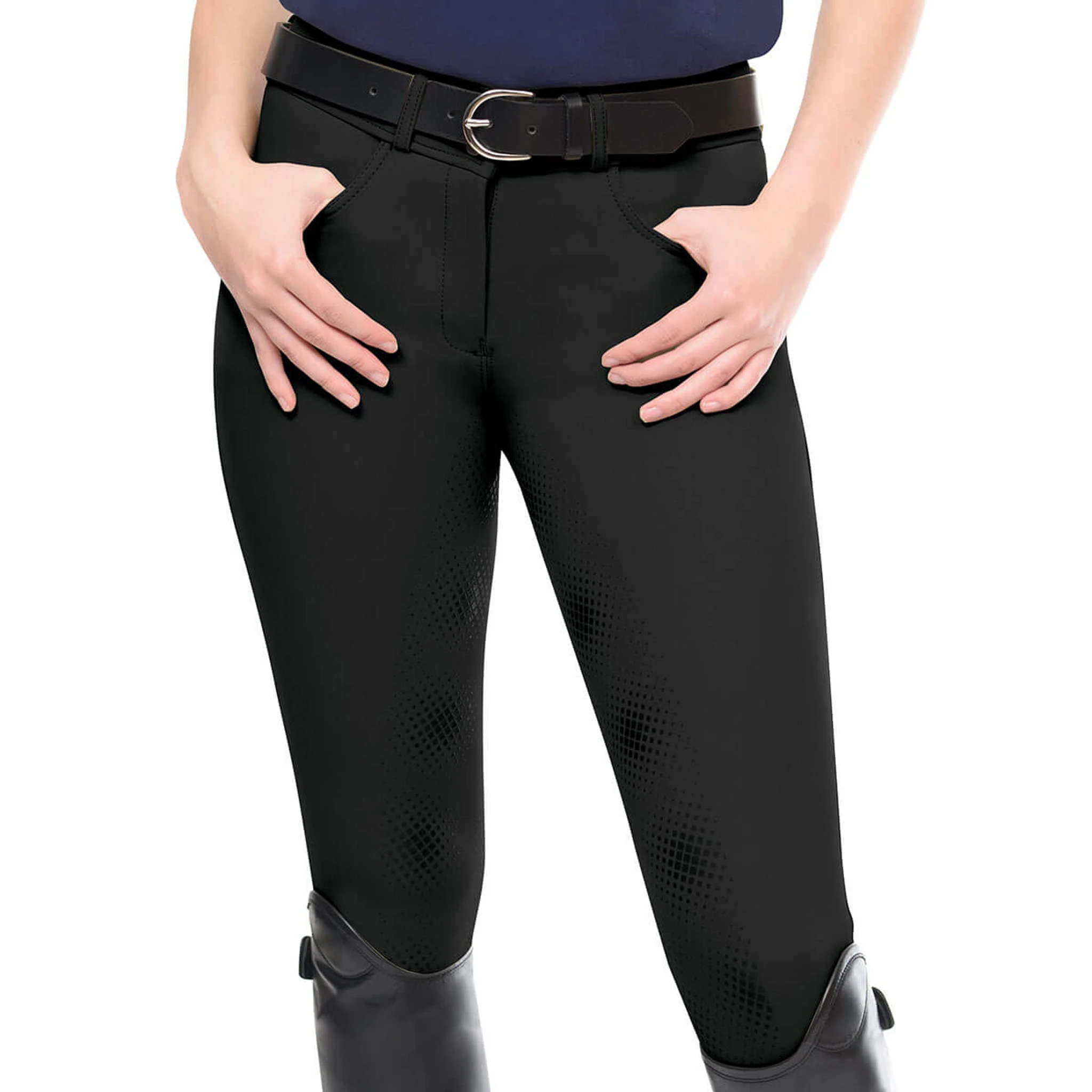 Ovation® Ladies' Bellissima II GripTec Full Seat Breeches - Image 2