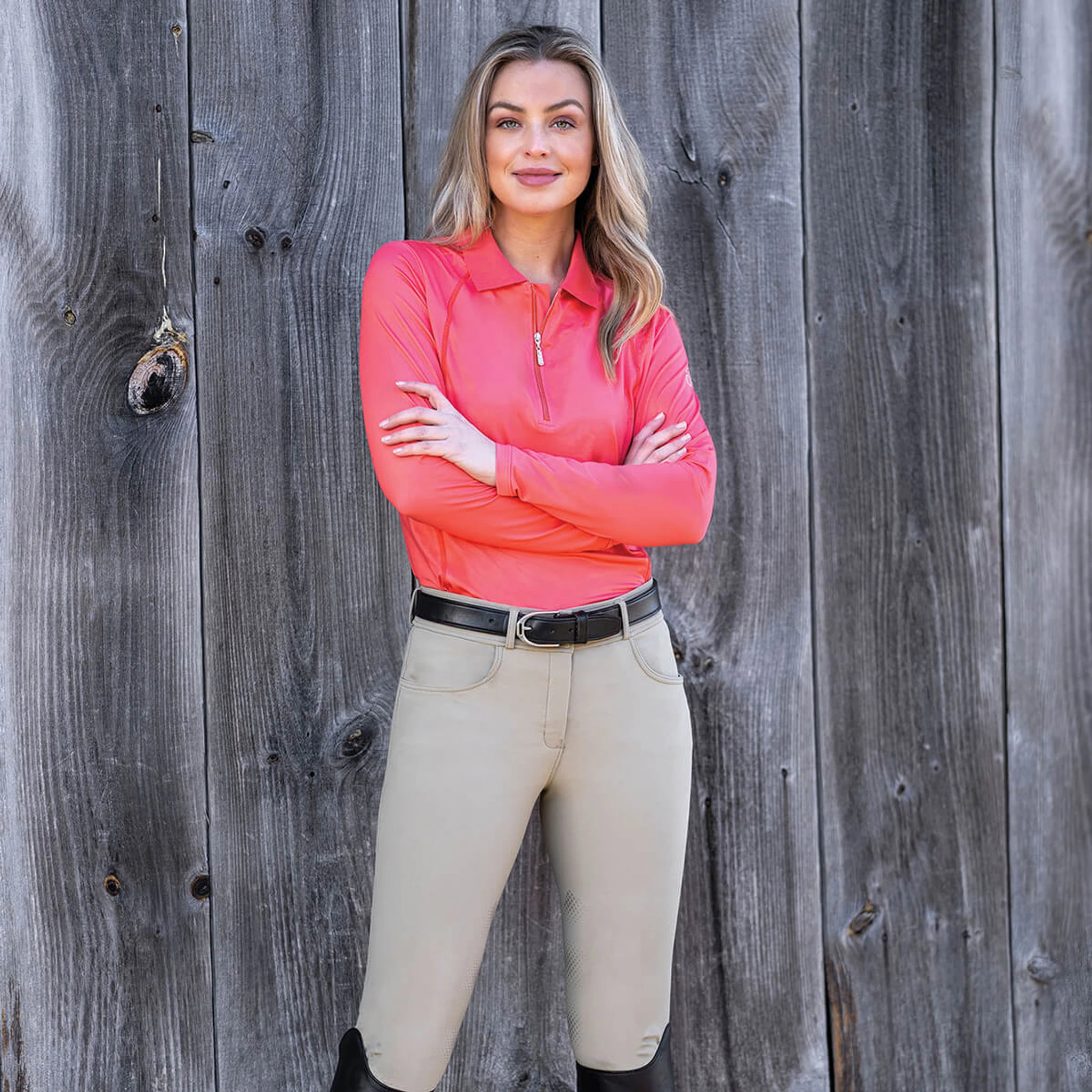 Ovation® Ladies' Bellissima II GripTec Full Seat Breeches - Image 5