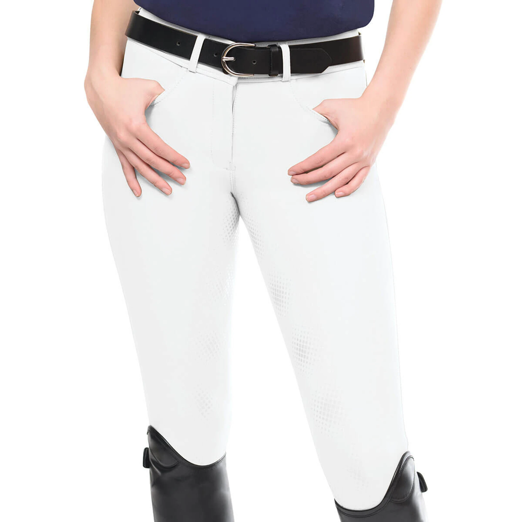 Ovation® Ladies' Bellissima II GripTec Full Seat Breeches - Image 3
