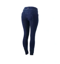 B VERTIGO MORGANA DENIM FULL GRIP RIDING BREECHES