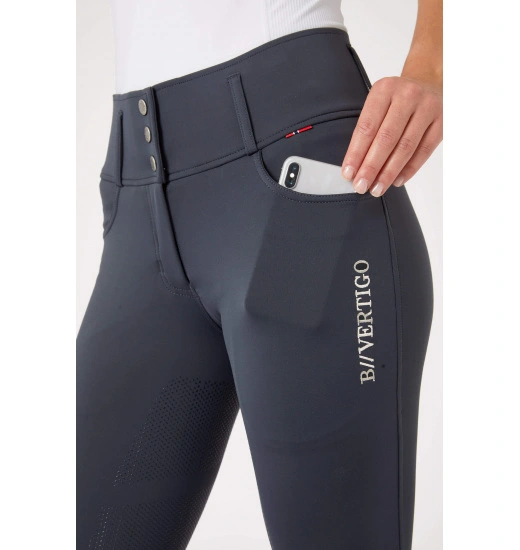 B VERTIGO WOMEN'S MEGHAN HIGH WAIST FULL SEAT RIDING BREECHES - Image 7