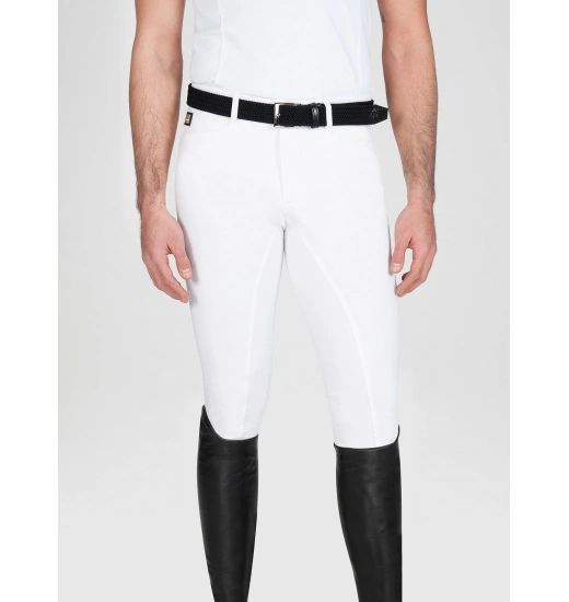 EQUILINE WALNUT MEN'S EQUESTRIAN FULL GRIP BREECHES - Image 3