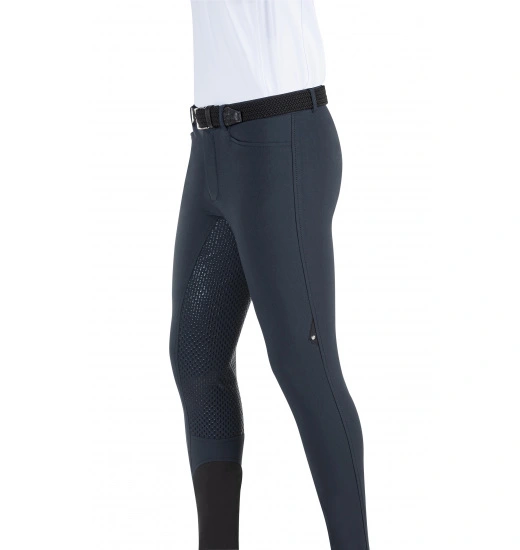 EQUILINE WALNUT MEN'S EQUESTRIAN FULL GRIP BREECHES