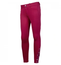 HKM ALLURE CHEVAL GIRLS’ KNEE GRIP EQUESTRIAN BREECHES