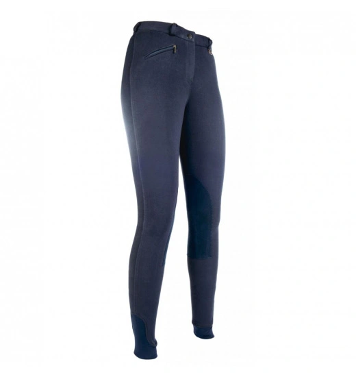 HKM GIRLS' RIDING BREECHES PENNY EASY KNEE PATCH - Image 2