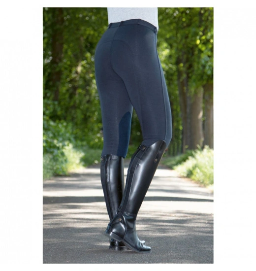 HKM GIRLS' RIDING BREECHES PENNY EASY KNEE PATCH - Image 11