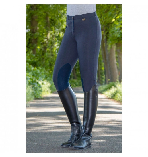 HKM GIRLS' RIDING BREECHES PENNY EASY KNEE PATCH - Image 10