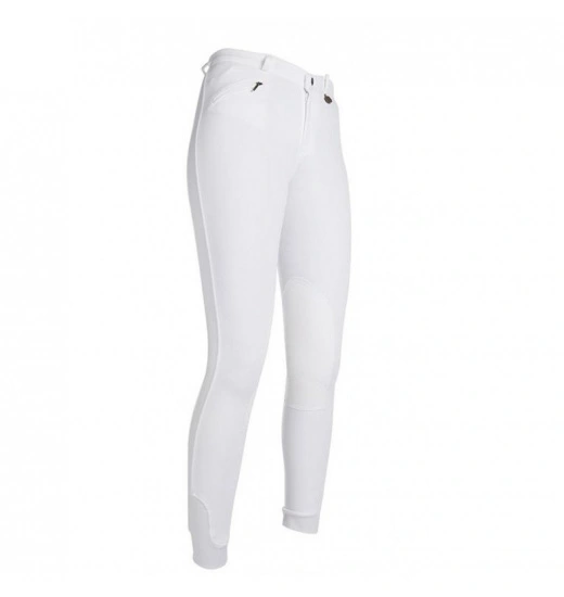 HKM GIRLS' RIDING BREECHES PENNY EASY KNEE PATCH