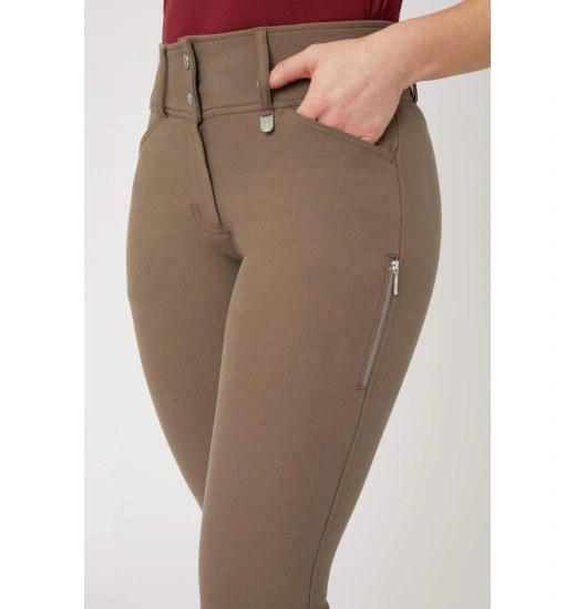 HORZE GRAND PRIX PRO WOMEN'S KNEE GRIP RIDING BREECHES - Image 4