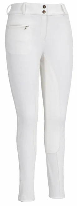 TuffRider Ribb Low Rise Wide Waistband Full Seat Breeches
